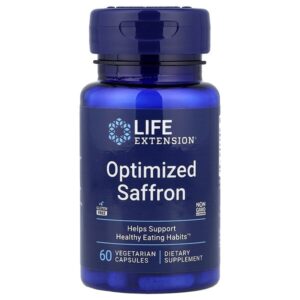 оптимизированный шафран, 60 вегетарианских капсул (78 мг в 1 капсуле) — Life Extension