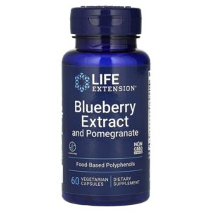 экстракт черники с гранатом, 60 вегетарианских капсул — Life Extension