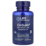 CinSulin с InSea2 и Crominex 3+, 90 растительных капсул — Life Extension
