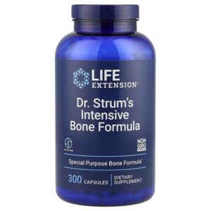 Доктор Strum's Intensive Bone Formula, средство для здоровья костей, 300 капсул — Life Extension