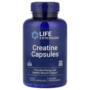 креатиновые капсулы, 120 капсул — Life Extension
