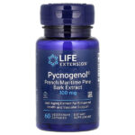 Pycnogenol, экстракт коры французской приморской сосны, 100 мг, 60 вегетарианских капсул — Life Extension