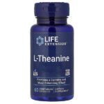 L-теанин, 60 вегетарианских капсул (100 мг в 1 капсуле) — Life Extension