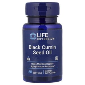 масло чёрного тмина, 60 капсул (500 мг в 1 капсуле) — Life Extension