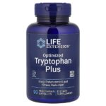 оптимизированный триптофан плюс, 90 вегетарианских капсул — Life Extension