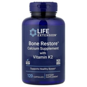 восстановление костей с витамином К2, 120 капсул — Life Extension