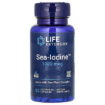 Sea-Iodine, 1000 мкг, 60 вегетарианских капсул — Life Extension