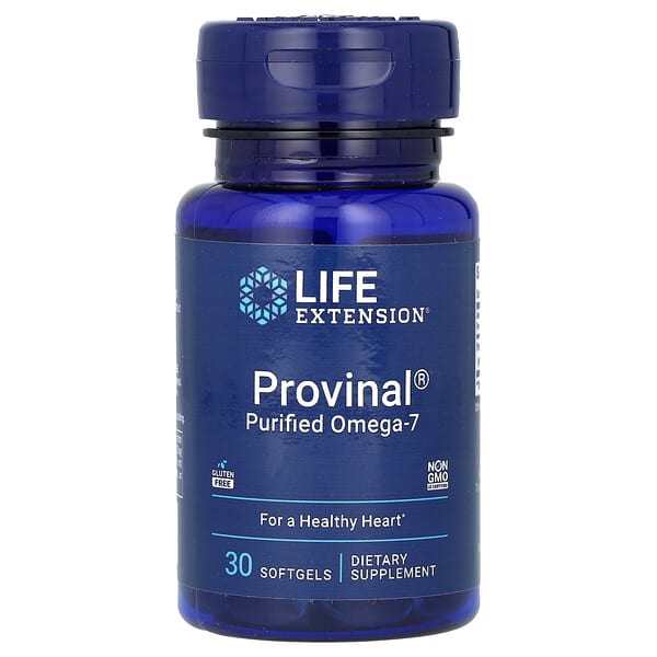 lex18123_v_79.jpg Provinal очищенная омега-7, 30 капсул (420 мг в 1 капсуле) — Life Extension