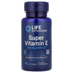 супервитамин E, 268 мг (400 МЕ), 90 капсул — Life Extension