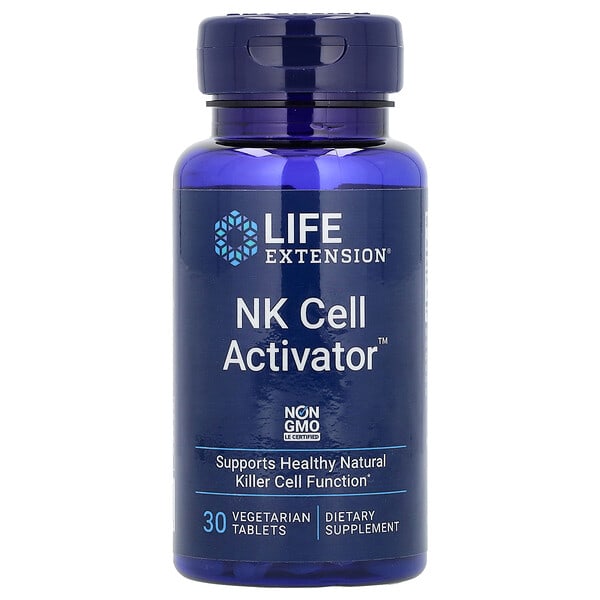 lex19033_v_81.jpg NK Cell Activator™, 30 вегетарианских таблеток — Life Extension