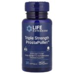 ProstaPollen™, тройная сила действия, 30 капсул (378 мг в 1 капсуле) — Life Extension