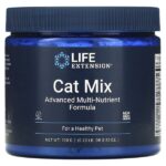 Cat Mix, усовершенствованное универсальное средство для котов с питательными веществами, 100 г (3,52 унции) — Life Extension