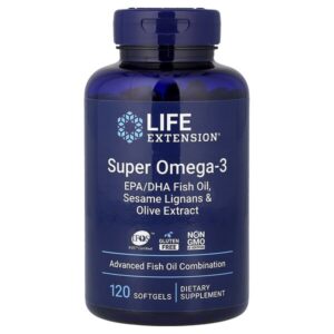 Super Omega-3, 120 мягких таблеток — Life Extension