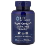 Super Omega-3, 60 мягких таблеток — Life Extension