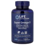 Super Omega-3, добавка с омега-3, 240 капсул — Life Extension