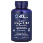суперомега-3 плюс, 120 капсул — Life Extension