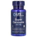 Super Carnosine, 500 мг, 60 вегетарианских капсул — Life Extension