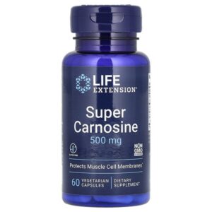Super Carnosine, 500 мг, 60 вегетарианских капсул — Life Extension