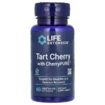вишня с CherryPURE, 60 вегетарианских капсул (480 мг в 1 капсуле) — Life Extension
