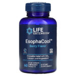 EsophaCool, с ягодным вкусом, 60 вегетарианских жевательных таблеток — Life Extension