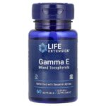 Гамма E Смешанные Токоферолы, 60 Мягких Желатиновых Капсул — Life Extension