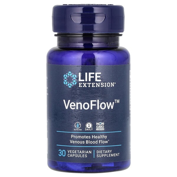 lex21023_v_73.jpg VenoFlow, 30 растительных капсул — Life Extension