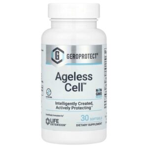 GEROPROTECT Ageless Cell, средство против старения клеточной системы, 30 капсул — Life Extension