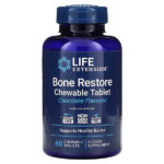 Bone Restore, восстановление костей, шоколад, 60 жевательных таблеток — Life Extension