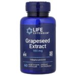 экстракт виноградных косточек, 60 вегетарианских капсул — Life Extension