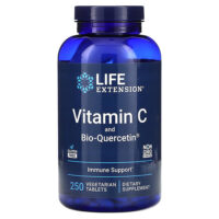 витамин C и Bio-Quercetin, 250 вегетарианских таблеток — Life Extension