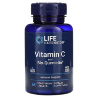 витамин C и Bio-Quercetin, 60 вегетарианских таблеток — Life Extension