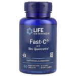 Fast-C с фитосомами биокверцетина, 60 вегетарианских таблеток — Life Extension