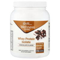 Wellness Code®, изолят сывороточного протеина, со вкусом шоколада, 437 г (0,96 фунта) — Life Extension