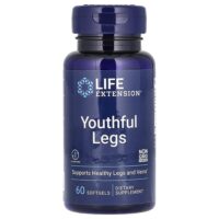 Youthful Legs, добавка для молодости ног, 60 капсул (250 мг в 1 капсуле) — Life Extension