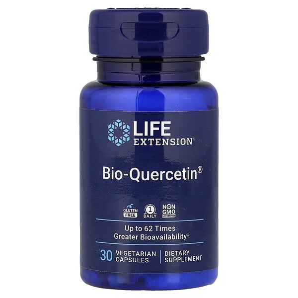 lex23023_v_66.jpg Bio-Quercetin®, 30 вегетарианских капсул — Life Extension