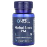 Herbal Sleep PM, 30 вегетарианских капсул — Life Extension