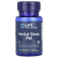 Herbal Sleep PM, 30 вегетарианских капсул — Life Extension