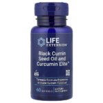 Масло семян черного тмина и Curcumin Elite™, 60 мягких таблеток — Life Extension