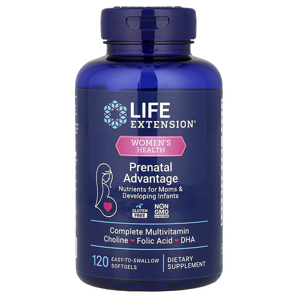 lex23191_v_57.jpg Prenatal Advantage, 120 легко проглатываемых капсул — Life Extension