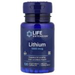 литий, 1000 мкг, 100 вегетарианских капсул — Life Extension