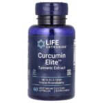 Curcumin Elite, экстракт куркумы, 60 растительных капсул — Life Extension