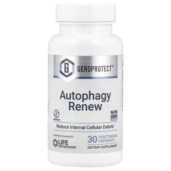 lex24153_v_40.jpg GeroProtect, Autophagy Renew, 30 вегетарианских капсул — Life Extension