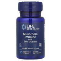 Mushroom Immune with Beta Glucans, 30 вегетарианских капсул — Life Extension