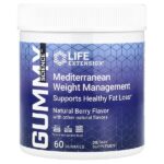 Gummy Science™, средиземноморское средство для контроля веса, натуральные ягоды, 60 жевательных таблеток — Life Extension