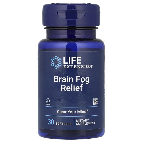 lex25103_v_24.jpg Средство от мозгового тумана, 30 мягких таблеток — Life Extension