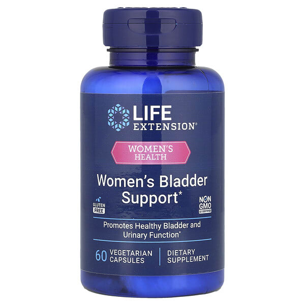 lex25136_v_24.jpg Women's Health, поддержка мочевого пузыря для женщин, 60 вегетарианских капсул — Life Extension