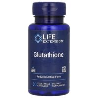 глутатион, 60 вегетарианских капсул — Life Extension
