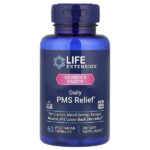 Women's Health, ежедневное облегчение при ПМС, 60 вегетарианских капсул — Life Extension