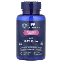 Women's Health, ежедневное облегчение при ПМС, 60 вегетарианских капсул — Life Extension