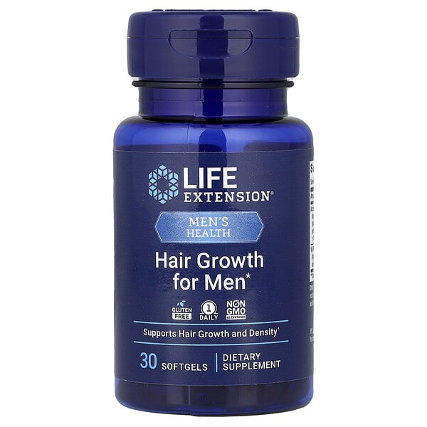 lex25383_v_24.jpg Men's Health, средство для роста волос для мужчин, 30 капсул — Life Extension